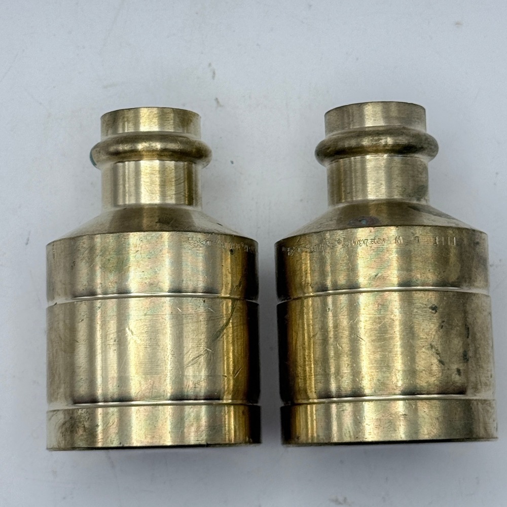 Viega Fitting Reducer 2 STR x 3/4 Press Bronze Lead Free ProPress